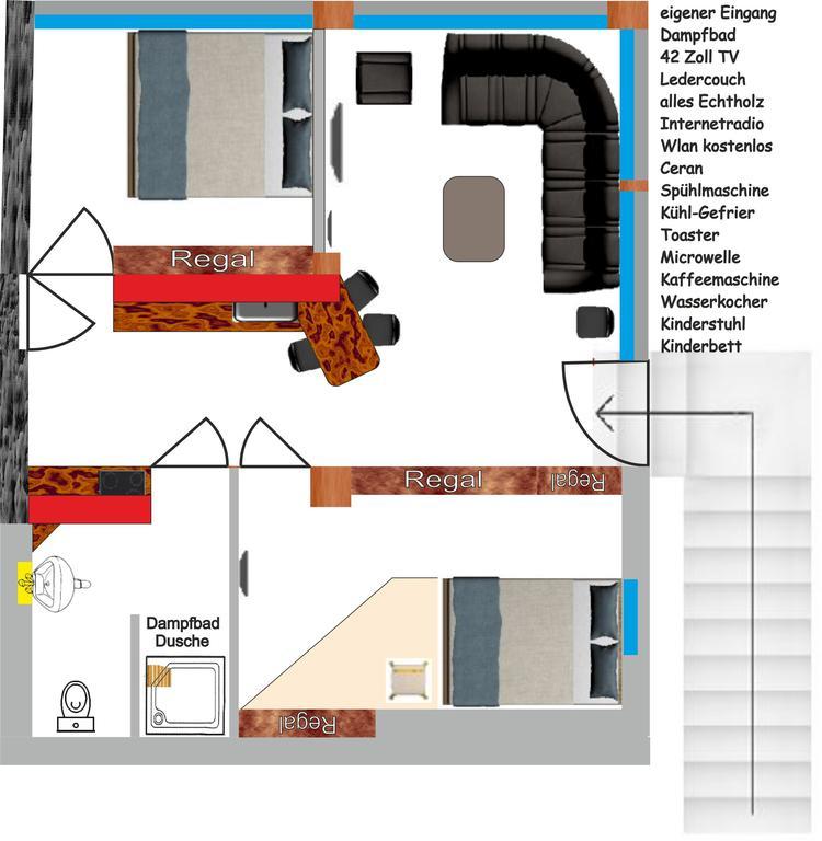 Waldluftin Apartment Lauscha Ngoại thất bức ảnh